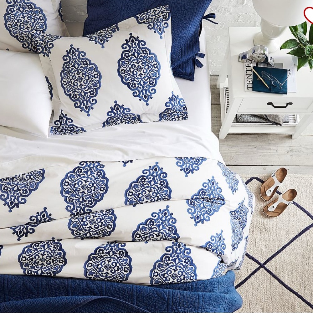 NEW Pottery barn standard shams. New without tags.